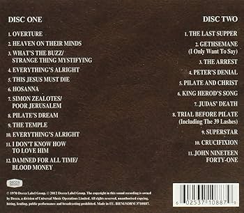 ジーザス・クライスト・スーパースター Amazon.co.jp: Jesus Christ Superstar: Music